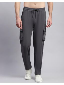 Monte Carlo - Mens Grey Solid Track Pant
