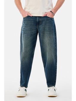 Snitch - Blue Denim Relaxed Casual Jeans for Men