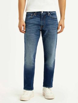 Levi's - Mens 541 Blue Regular Tapered Fit Mid Rise Jeans