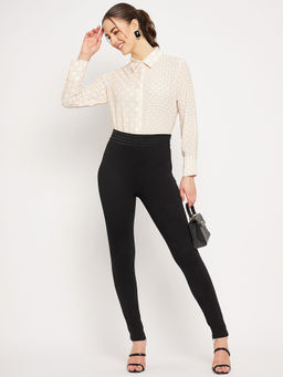 CAMLA - Women Off White Collar Shirt F/S