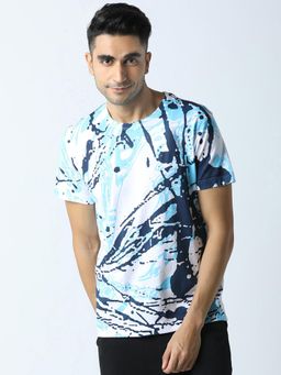 Huetrap - Mens White Short Sleeve T-Shirt