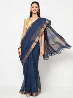 Fabindia - Cotton Mangalgiri Border Sari