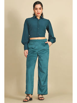 Elleven - Green Solid Pant