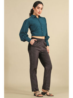 Elleven - Grey Solid Pant