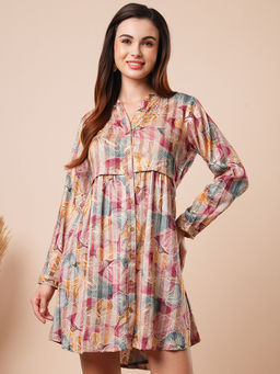 Globus - Multi Colour Floral Printed Dress