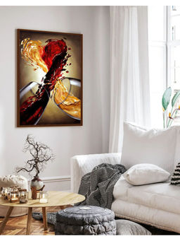 The Art House - Abstract Painting (30X40 Inches)