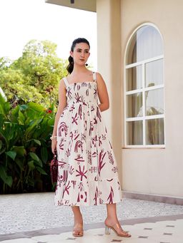 PIMU - Printed Midi Dress