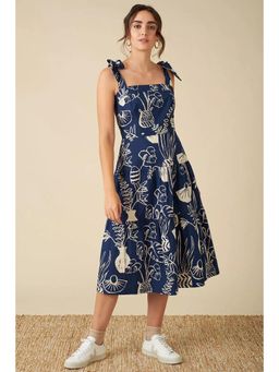 PIMU - Square Neck Midi Dress