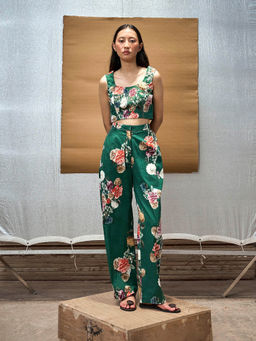 AMKA INDIA - Blouse And Pant (Set of 2)