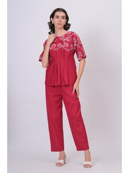 STIL-O-STITCH - Pink Colour Co-Ord Set