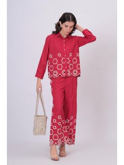 STIL-O-STITCH - Pink Colour Co-Ord Set