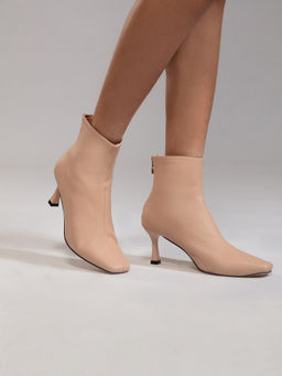 Twenty Dresses by Nykaa Fashion - Beige Spotlight On Me Boots