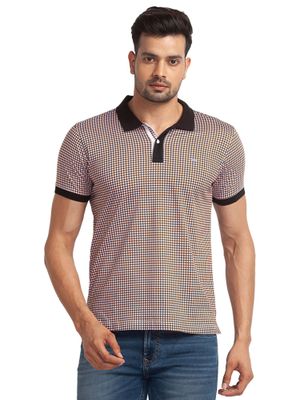 Buy Park Avenue Dark Red T-Shirt Online