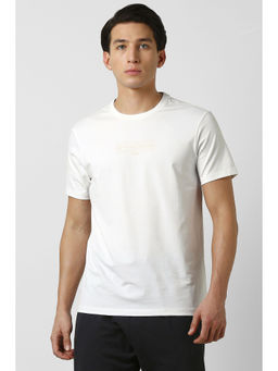 Van Heusen - Men White Crew Neck T-shirt
