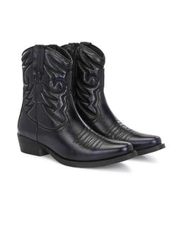 Delize - Men Navy Blue Casual Boots
