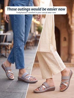 Yoho - Women Grey Toering Sandals