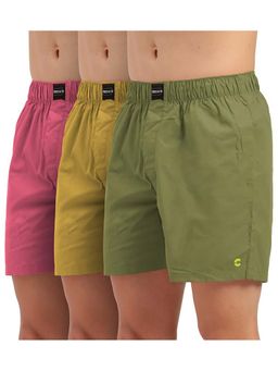 FREECULTR - Regular Fit Ultralight All Day Boxer Shorts for Men (Pack of 3)
