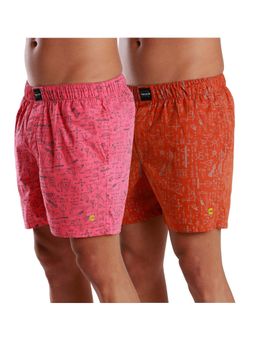 FREECULTR - Men's Modal Printed Boxer Shorts (Pack of 2)