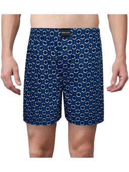 FREECULTR - Men's Cosolvent Printed Cotton Boxers Blue