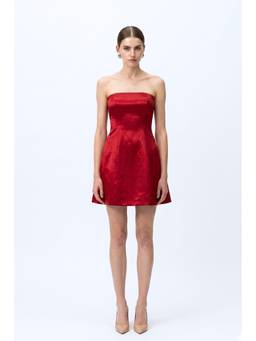 EMBLAZE - Red Mini Dress