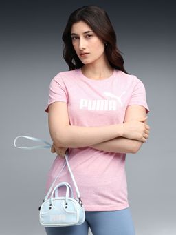 Puma - Heather Womens Pink Regular Fit T-shirt