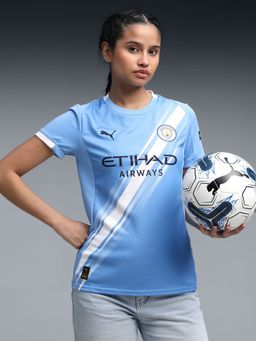 Puma - Womens Home Replica Blue Printed T-shirt