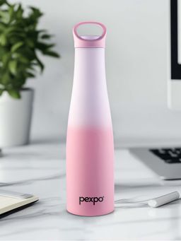 Pexpo - Morocco Pink & Purple Stainless Steel Vacuum Insulated Hot & Cold Flask - 620ml