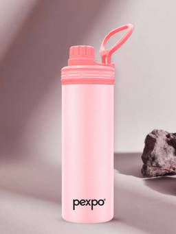 Pexpo - Texas Baby Pink Stainless Steel Vacuum Insulated Hot & Cold Flask - 500ml