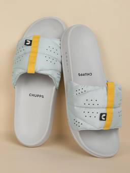Chupps - Men Turbo Anti-Skid Comfort Sliders - Grey