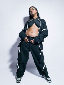 RISING AMONG - Black Gameboy Bottoms