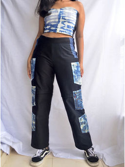 RISING AMONG - Bleached Black Pant