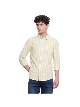 Being Human - Men Green Casual Regular Shirt