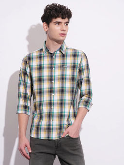 Being Human - Men Multi-Color Casual Regular Shirt