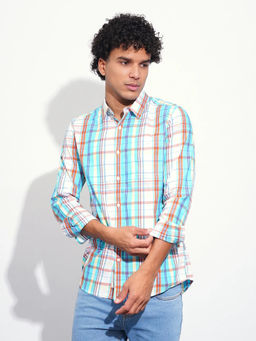 Being Human - Men Multi-Color Casual Regular Shirt