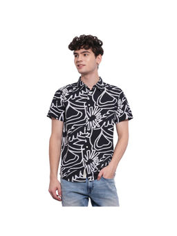 Being Human - Men Black Casual Regular Shirt