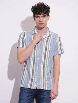 Being Human - Men Multi-Color Casual Regular Shirt