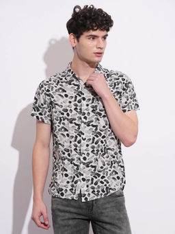 Being Human - Men Multi-Color Casual Regular Shirt