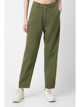 Van Heusen - Women Olive Dark Wash Jeans