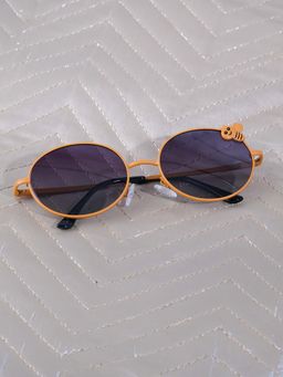 DukieKooky - Dksg521A Grey Uv Coating Full Rim Oval Sunglasses (M)