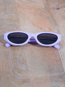 DukieKooky - Dksg528E Black Uv Coating Full Rim Cat Eye Sunglasses (M)