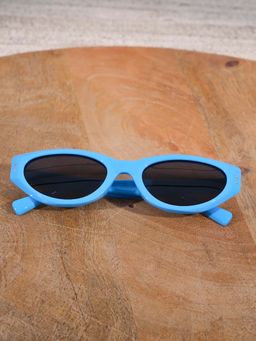 DukieKooky - Dksg528G Black Uv Coating Full Rim Cat Eye Sunglasses (M)