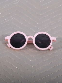 DukieKooky - Dksg529F Black Uv Coating Full Rim Round Sunglasses (S)