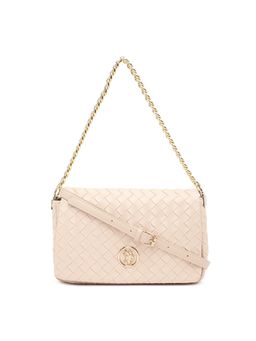 U.S. POLO ASSN. - Angie Beige crossbody Handbag with Dual Carry Option