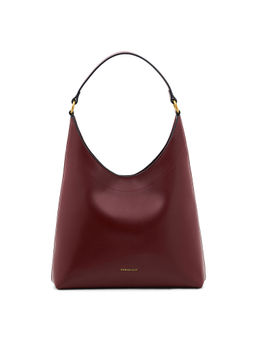 MIRAGGIO - Burgundy Selene Hobo Bag (L)