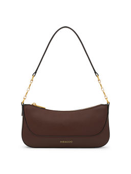 MIRAGGIO - Brown Sally Shoulder Bag (M)