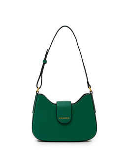 MIRAGGIO - Green Zoya Shoulder Bag (M)