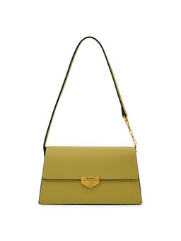 MIRAGGIO - Green Monroe Shoulder Bag (M)