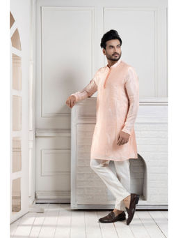 SMRITI - Peach Blossom Kurta