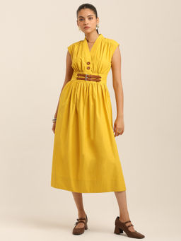 Label Ritu Kumar - Yellow Margo Dress