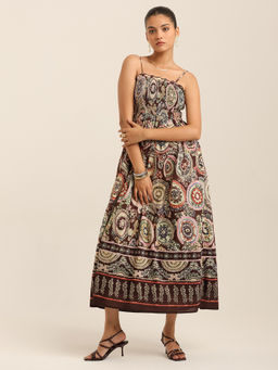 Label Ritu Kumar - Brown Margo Dress
